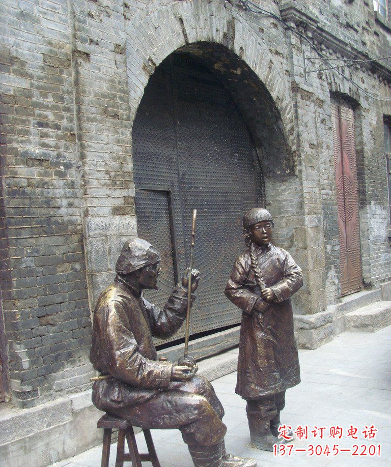 北京二胡铜雕艺术形式的精髓