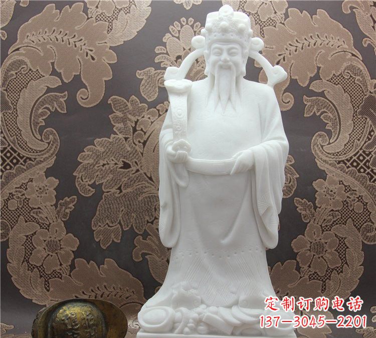 北京财神雕塑祈求财富幸福