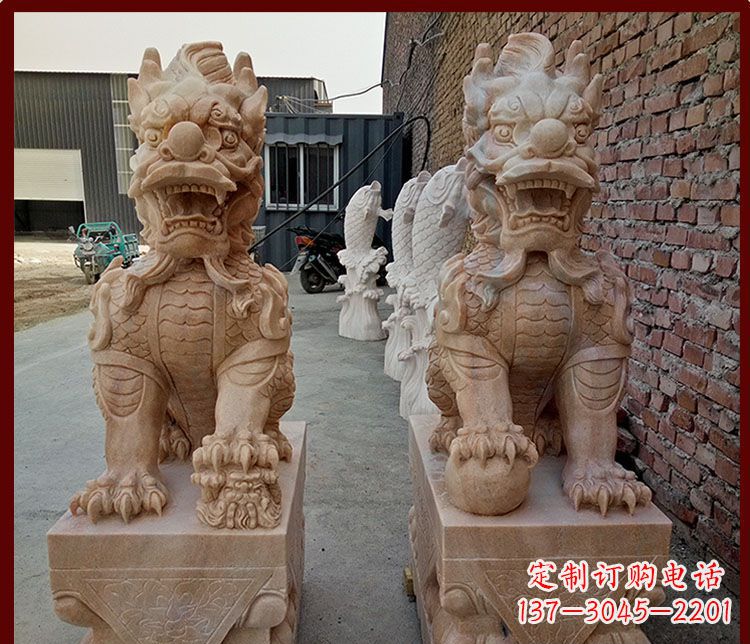 北京麒麟门口雕塑——传承古老文化的精灵