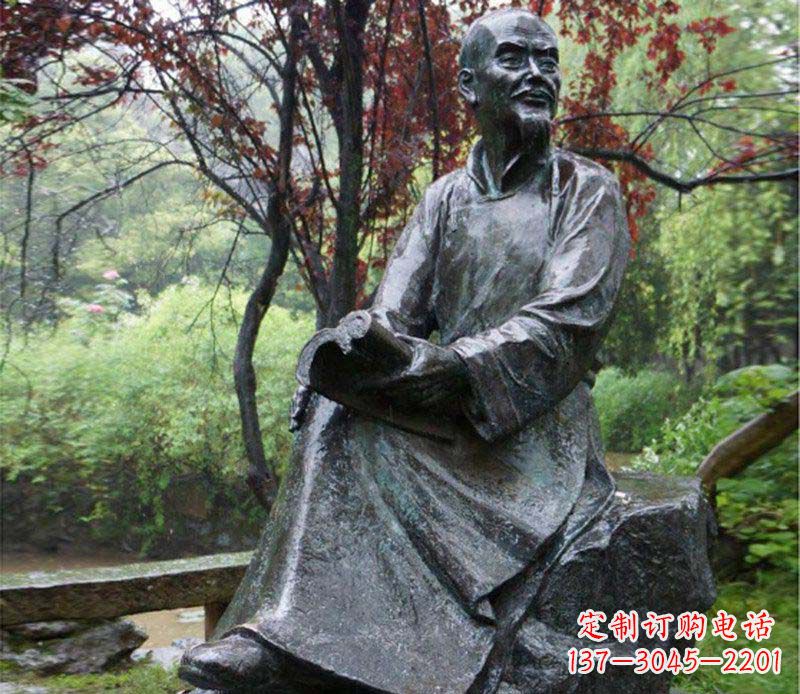 北京纪念古代名人的雕塑