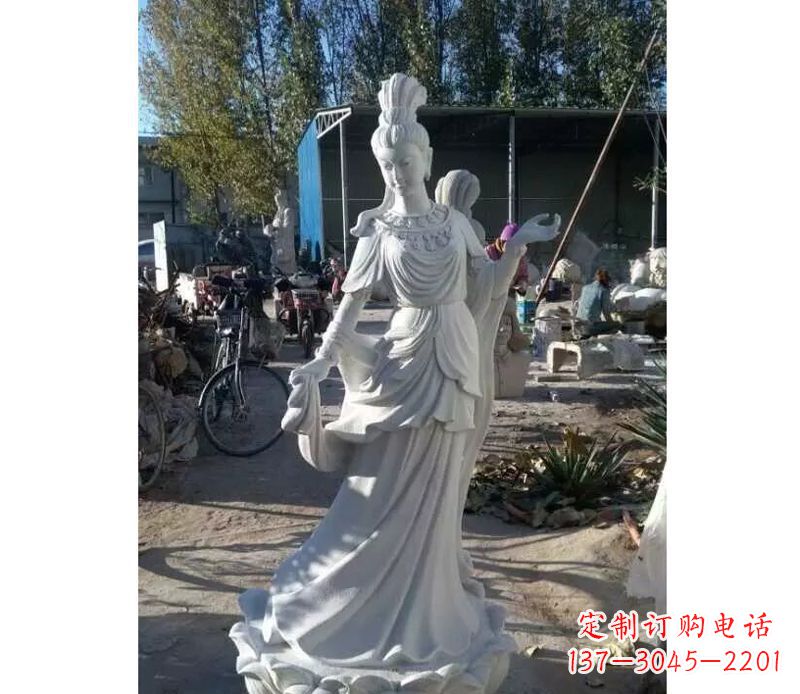 北京传奇女神嫦娥的雕塑