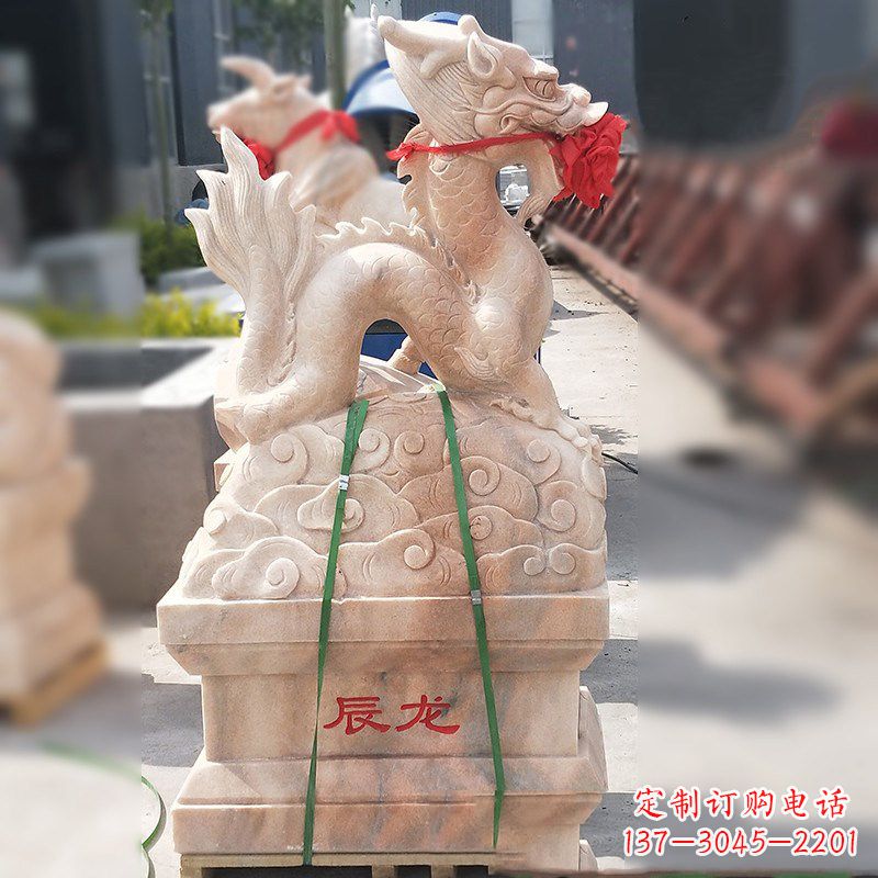 北京龙雕塑融合古典与现代