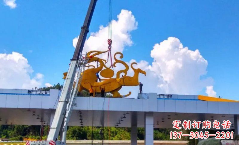 北京精美不锈钢龙雕塑,点缀城市之美
