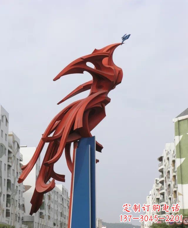 北京凤凰雕塑传承古老文化的艺术精品