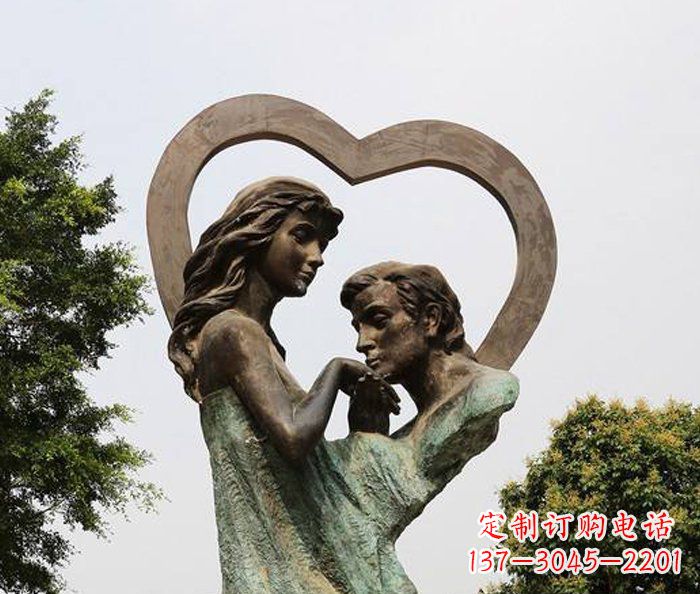 北京浪漫爱情,永恒铜雕