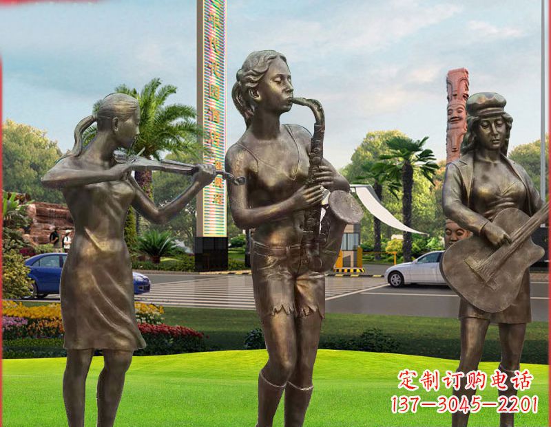 北京萨克斯雕塑艺术与历史的结晶