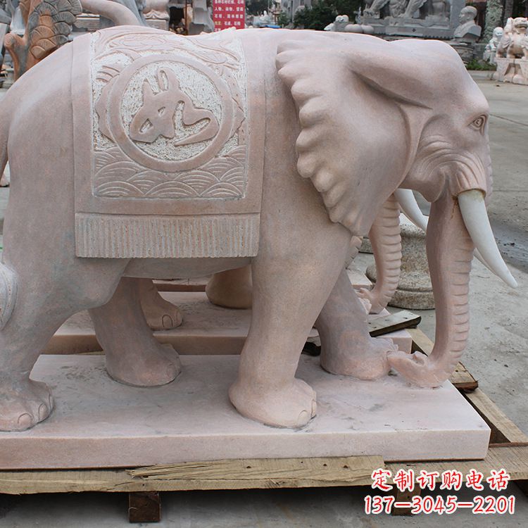 北京祠堂大象雕塑