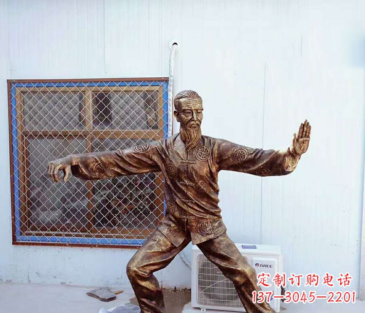 北京传承百年太极拳雕塑