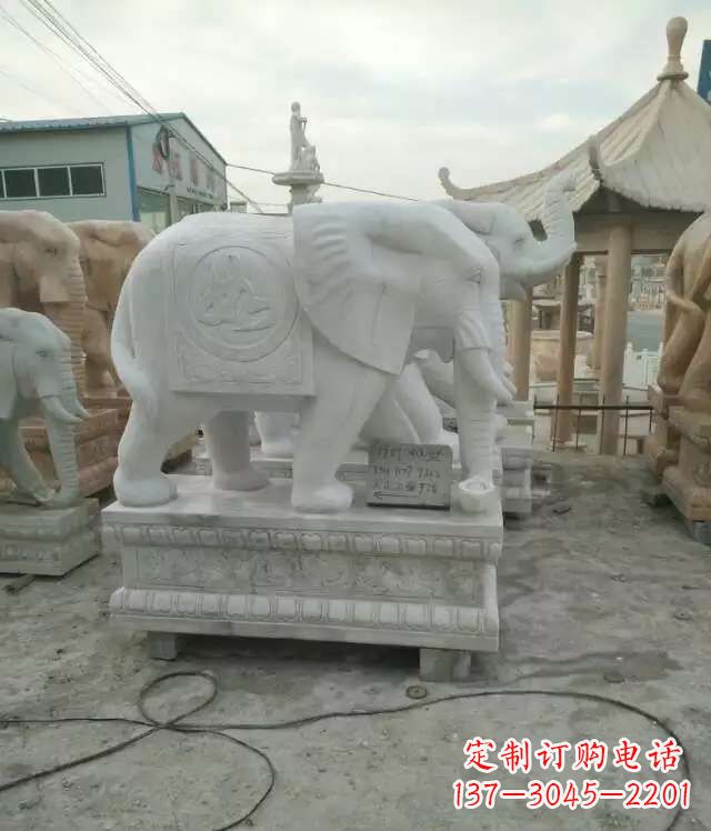 北京大理石大象——雕塑之美