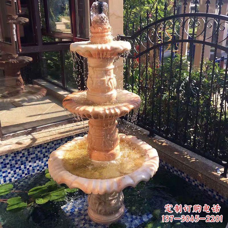 北京大理石雕刻风水球赋予神秘力量