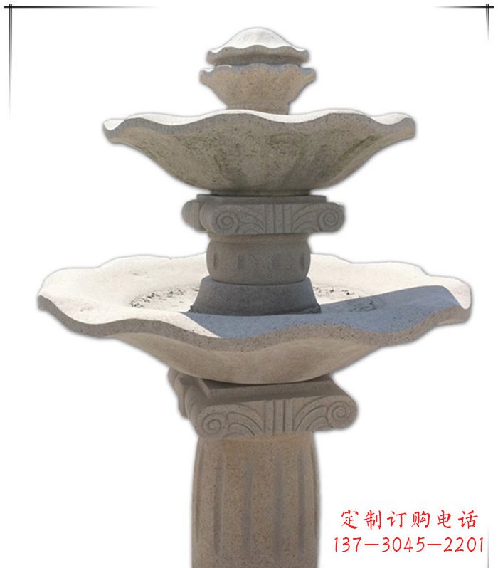 北京大理石多层喷泉石雕精美绝伦的艺术形式