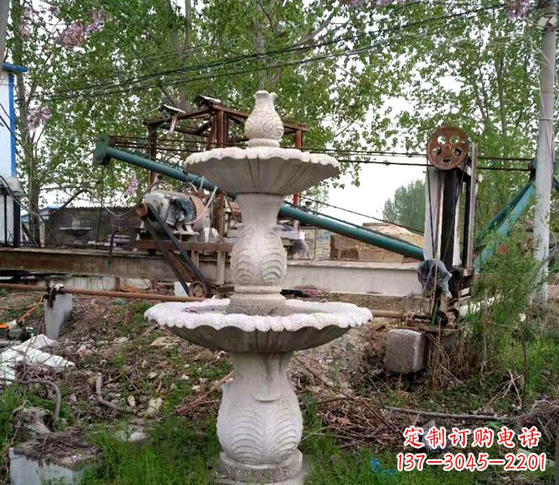 北京大理石多层喷泉石雕雕塑艺术的精美之作