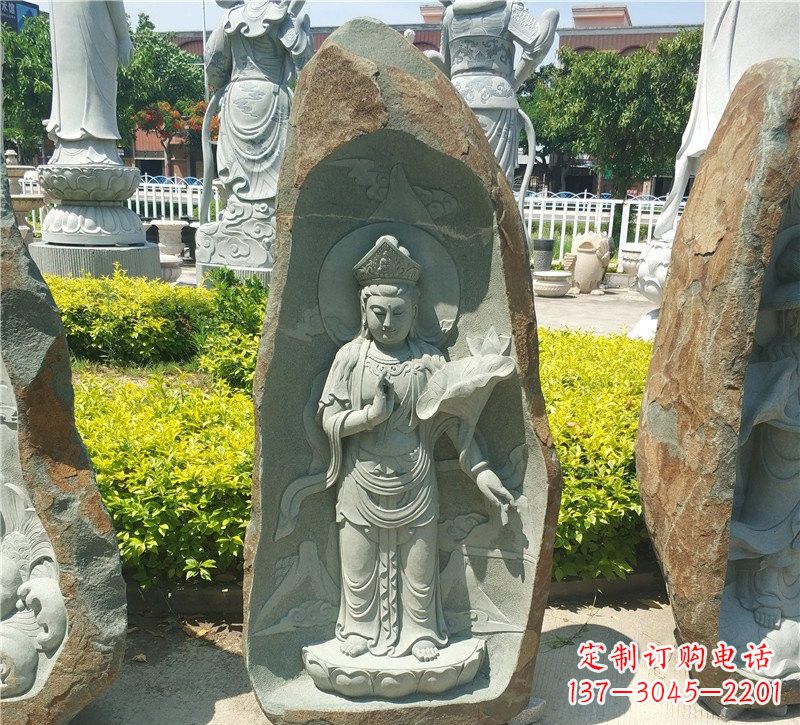 北京大理石观音像,以灵性铭刻记忆