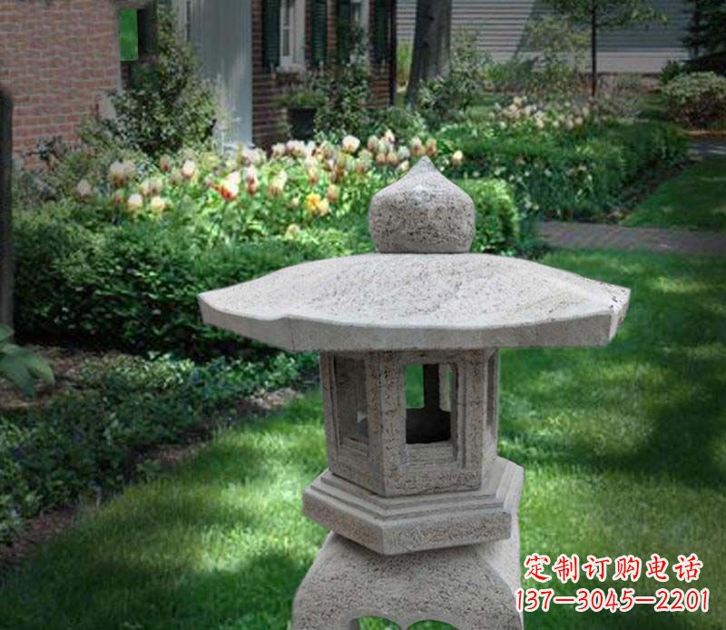 北京大理石宫灯雕塑