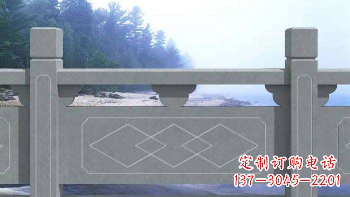 北京大理石护城河栏板石雕