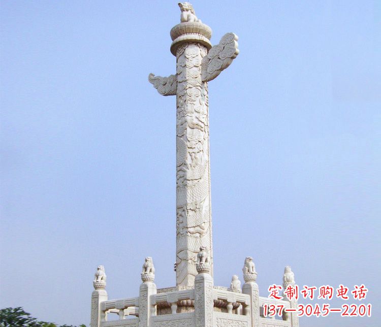 北京大理石华表雕塑