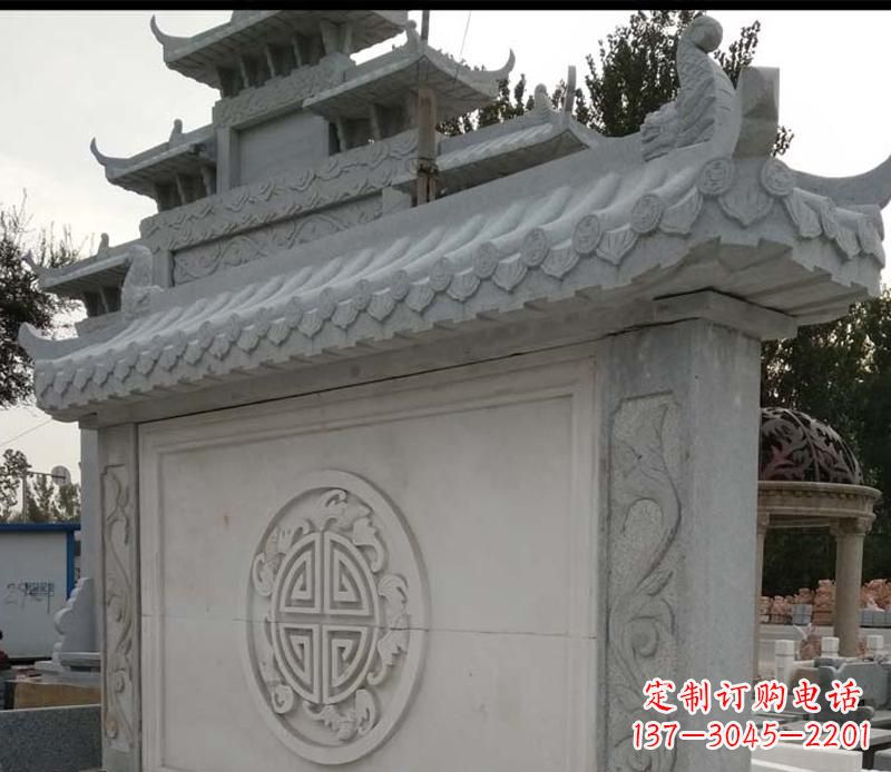北京精美大理石影壁雕塑