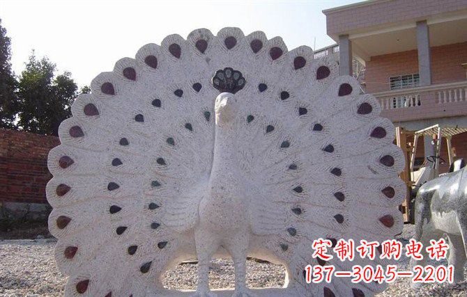 北京精美绝伦的孔雀石雕塑