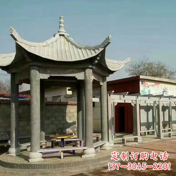 北京大理石凉亭庭院亭子