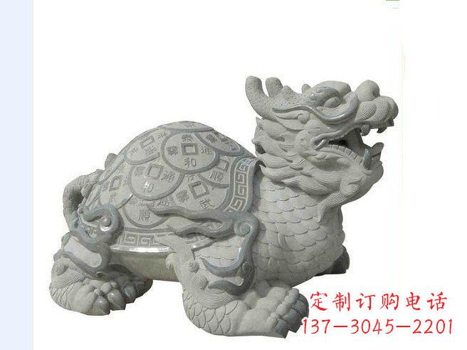 北京大理石招财龙雕塑