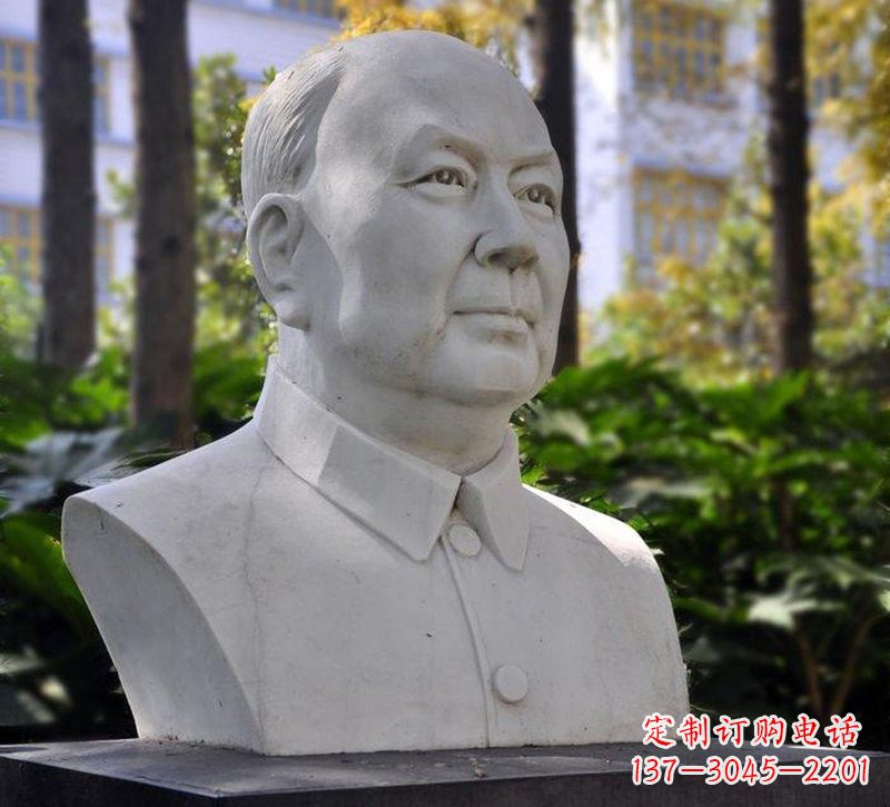 北京大理石钱学森胸像石雕——赞颂改革开放的先驱