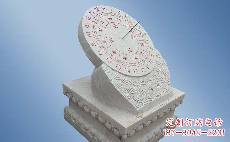 北京精致古典大理石日晷雕塑