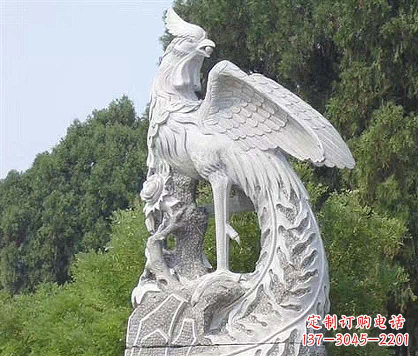 北京大理石凤凰雕塑