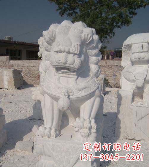 北京精美大理石狮子雕塑