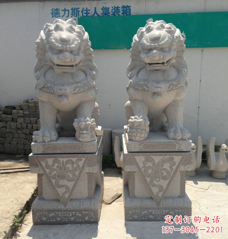 北京精致大理石狮子雕塑
