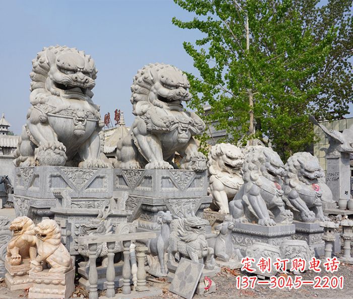 北京大理石狮子雕塑