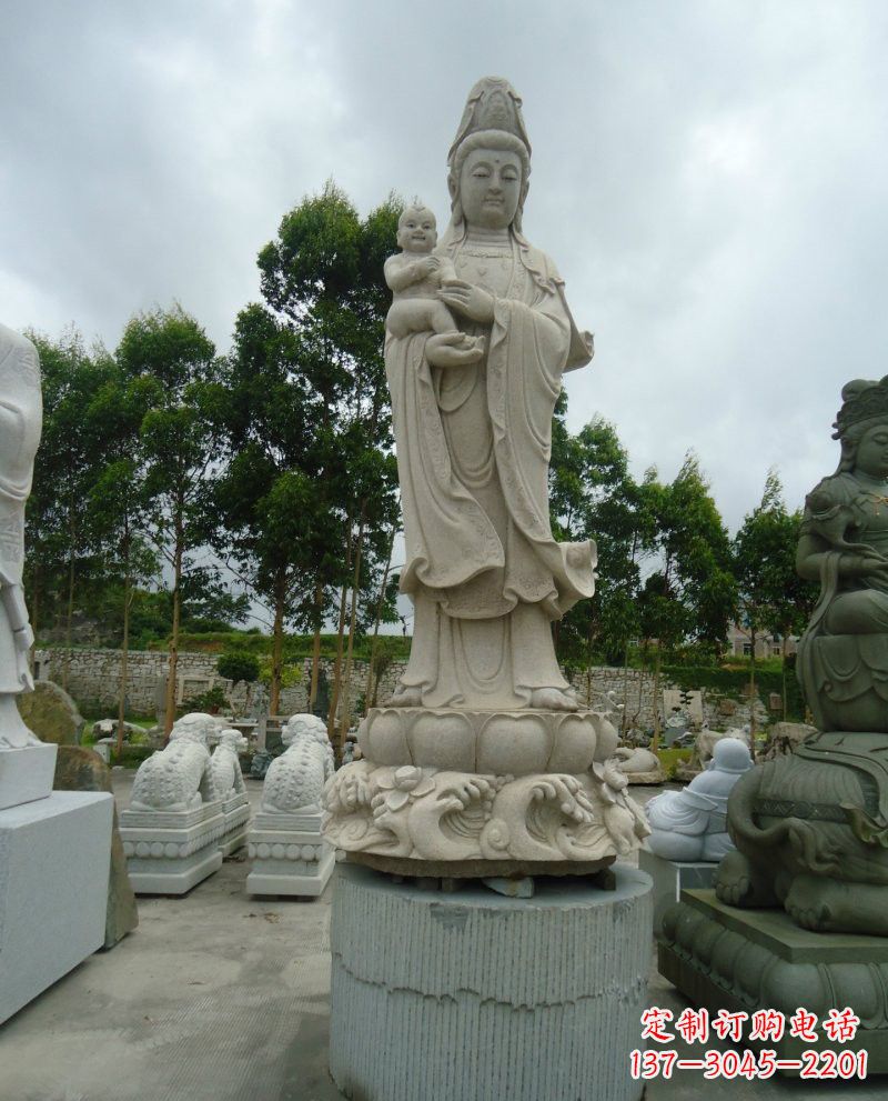 北京大理石观音像