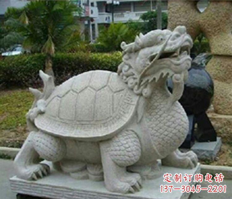 北京大理石铜钱龙雕塑