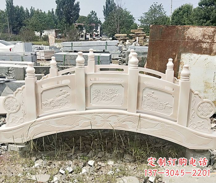 北京大理石小型拱桥雕塑