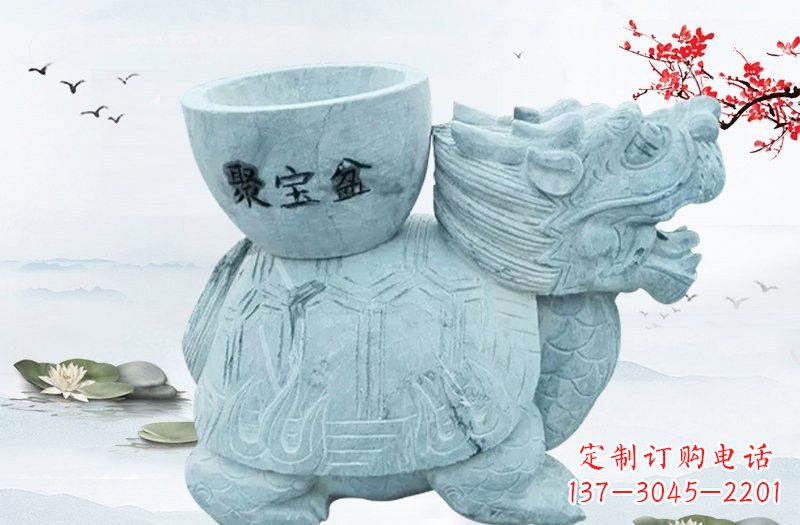 北京大理石招财龙雕塑