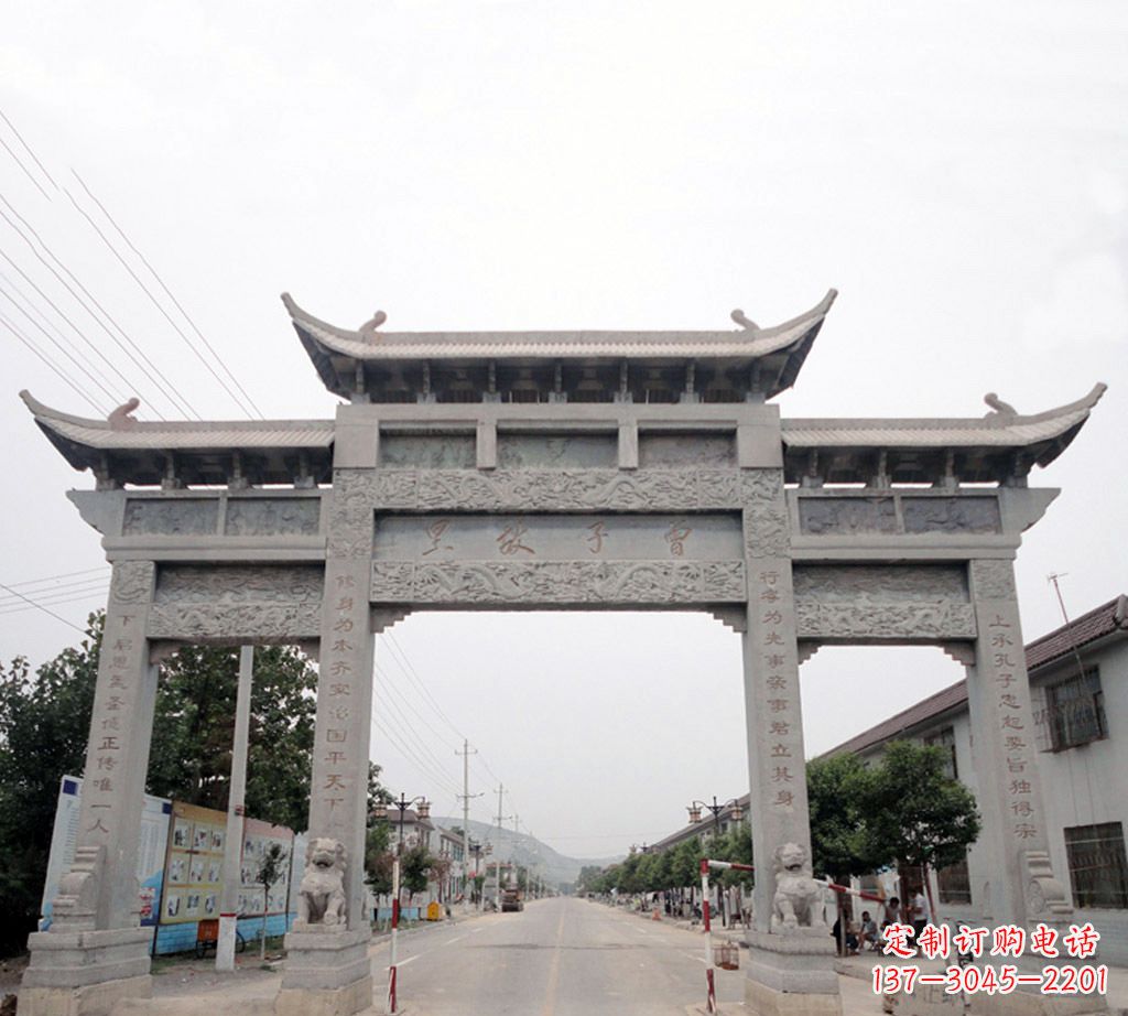 北京大石牌坊雕塑——精心打造的艺术品