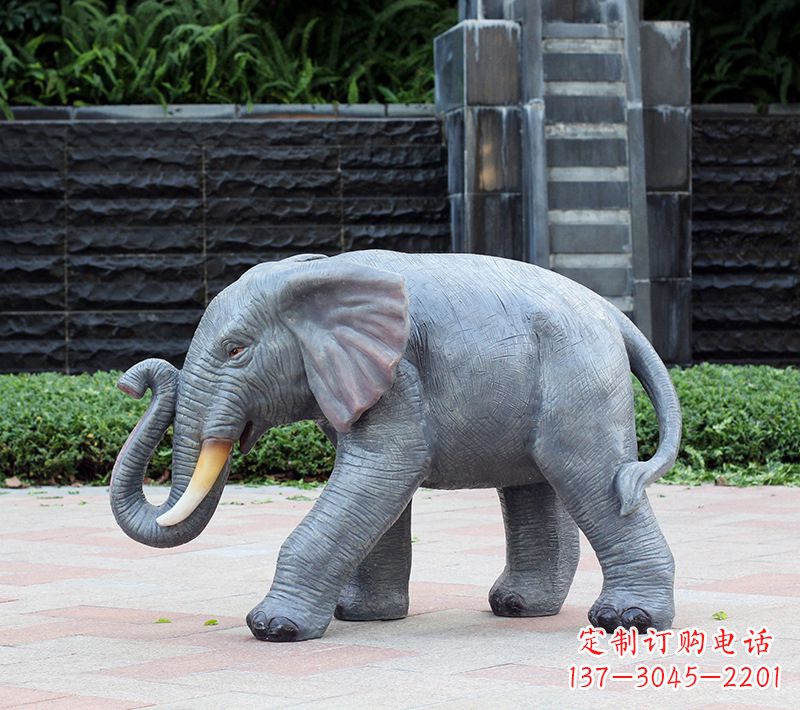北京大象 石雕雕塑