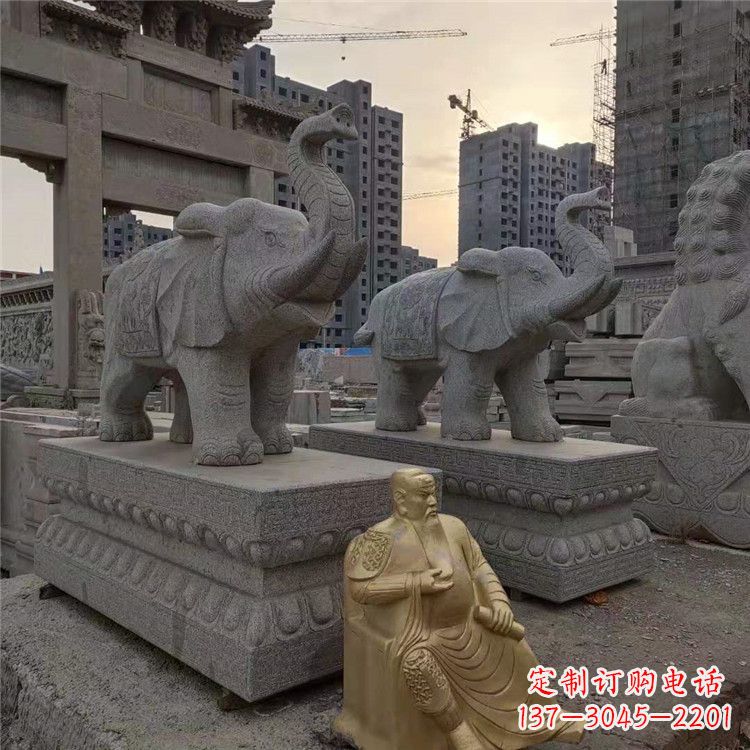 北京大象石雕吸水