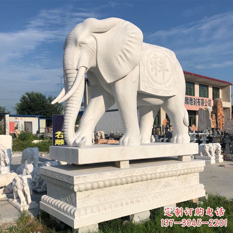 北京大象岩石雕塑