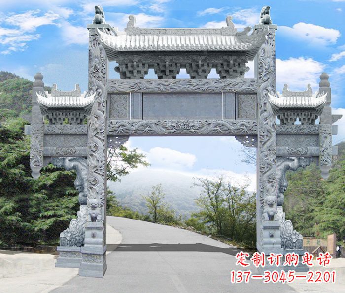北京精美牌坊雕塑