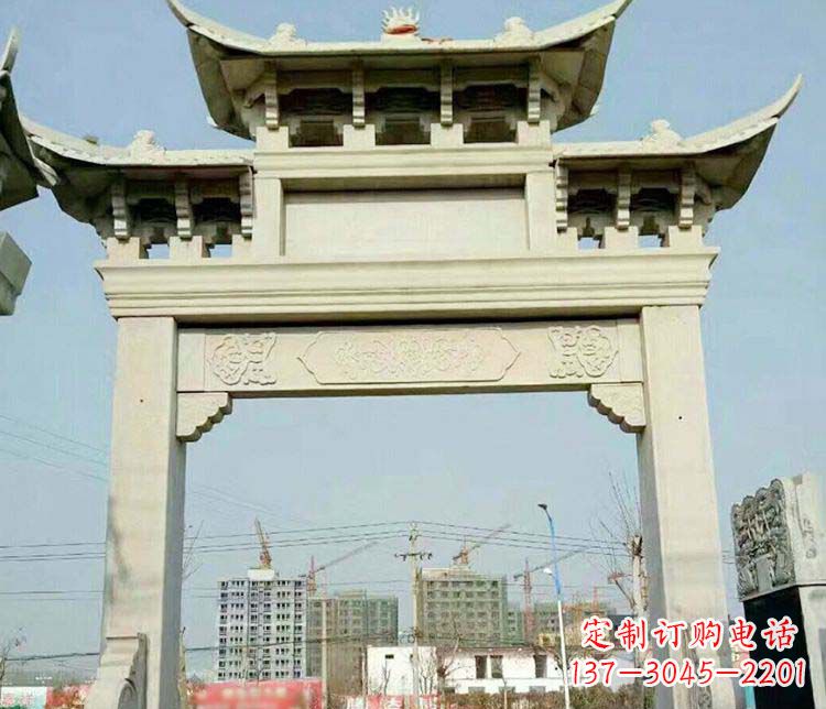北京精美牌坊石雕