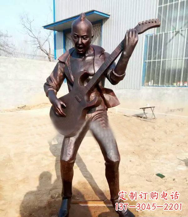 北京音乐传奇——吉他雕塑