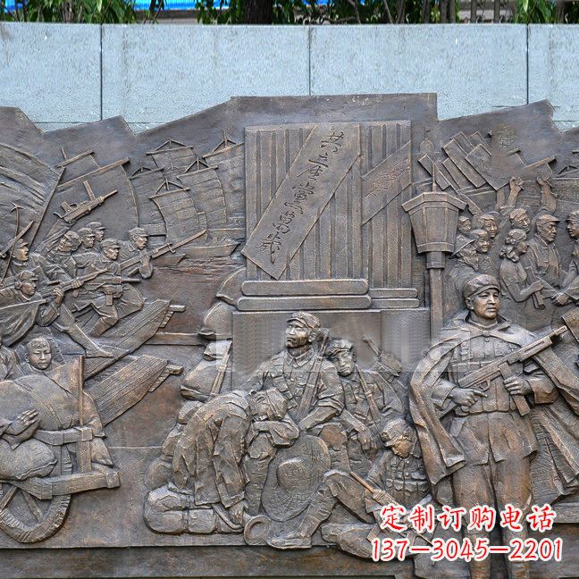 北京纪念红军革命人物雕塑