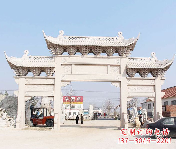 北京精美牌坊雕塑