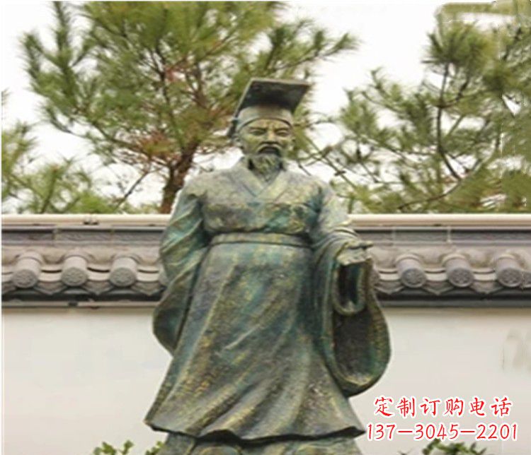 北京青铜雕刻汉武帝铜雕