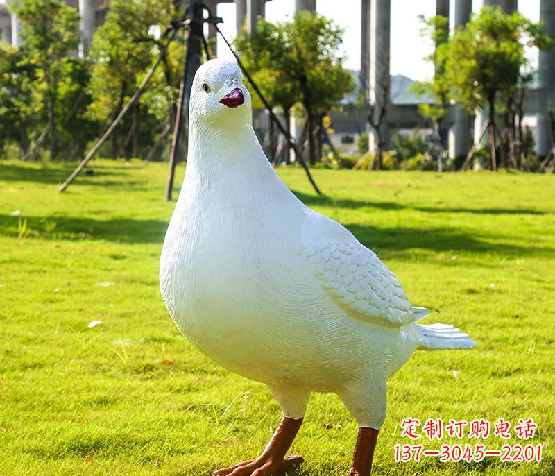 北京雕塑和平鸽