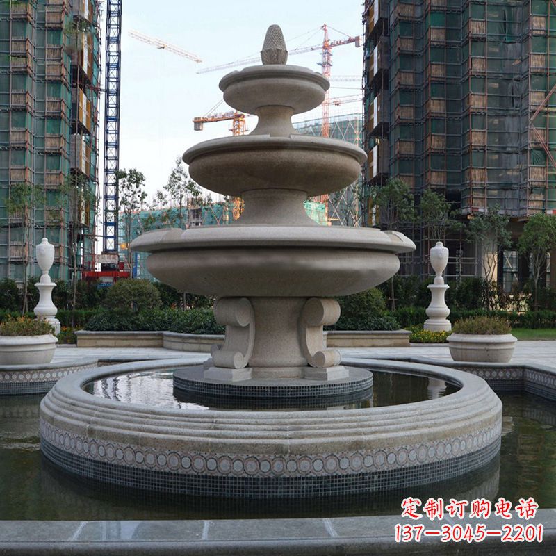北京东阳石雕喷泉雕塑定制