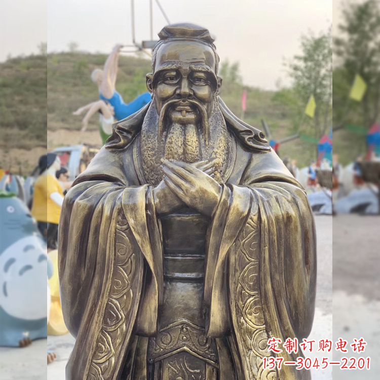 北京中领雕塑贵族——伟大的孔子雕塑