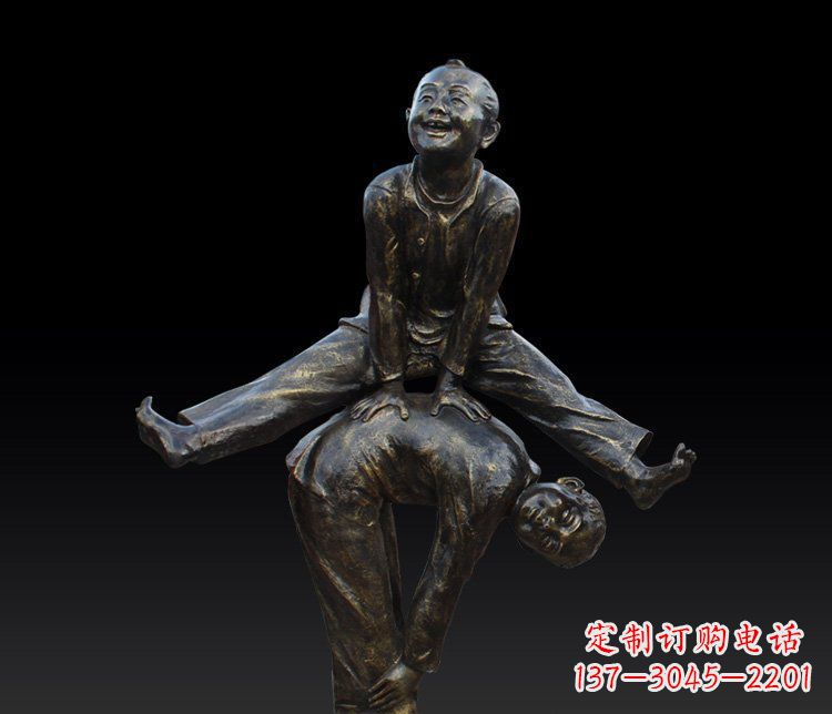 北京儿童友善的山羊雕塑
