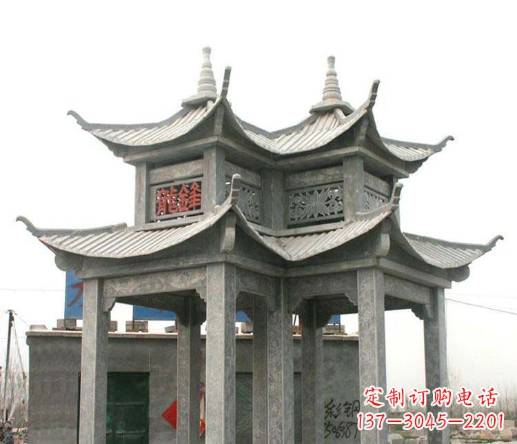 北京仿古凉亭石雕