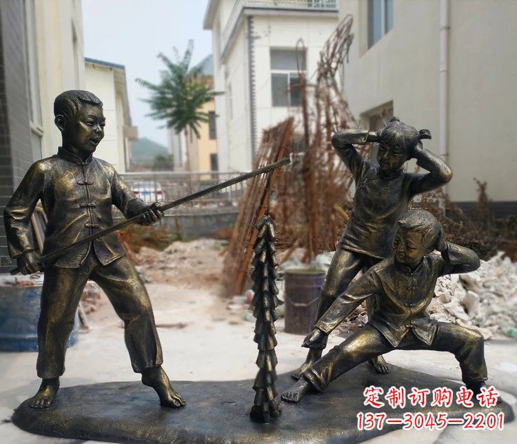 北京精美儿童铜雕，为孩子们带来欢乐